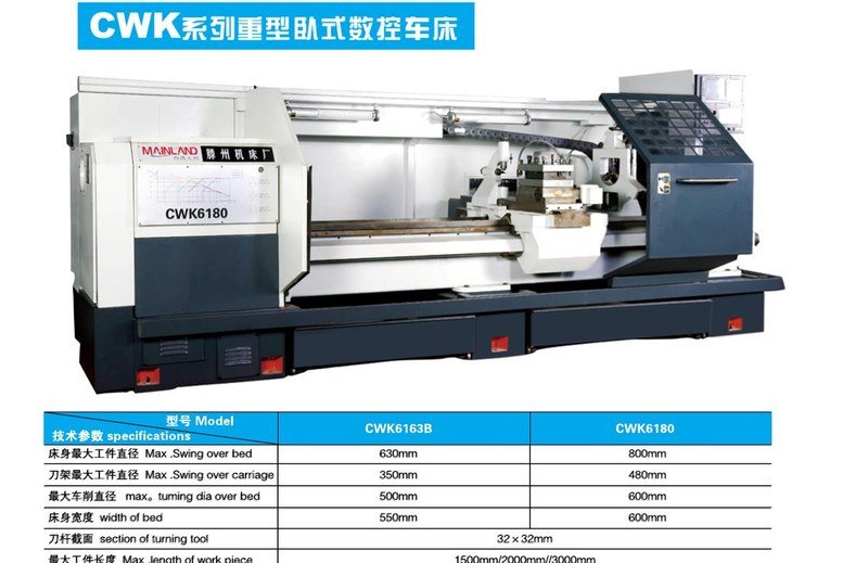 CWK6180 Heavy Duty Lathe