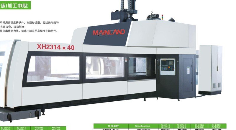 XH2314 Large Gantry Machining Center